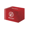 One Piece TCG - Clear Card Case - Standard Red