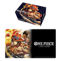 One Piece TCG - Playmat and Storage Box Set - Portgas.D.Ace